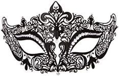 Masquerade Mask for Women Metal Mask Shiny Rhinestone Venetian Party Evening Prom Ball Mask Bar Costumes Accessory (Owl)