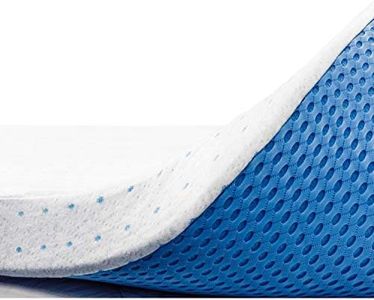 Mello Surmatelas Mémoire de Forme 8cm | Surmatelas 120 x 190, sur Matelas Mousse Mémoire de Forme, Respirant | Housse Amovible et Lavable en Bambou Hypoallergénique, Anti-dérapant (120x190 x 8cm)