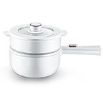 BEAR Electric Hot Pot with Steamer,