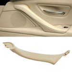 TTCR-II Compatible with Door Handle Replacement Car Door Handle BMW 5 Series F10/F11 Right Rear Side Door Passenger Handle for BMW F10/F11 520 523 525 528 530 535 (2010-2016)-Beige