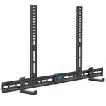 Mounting Dream Universal Sound bar Wall Mount, Soundbar Mounting Bracket Fits Most Samsung, Sonos, Bose, Vizio, Yamaha Soundbar with Holes/Without Holes, up to 20 lbs, Safe and Easy to Install MD5425