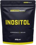 INOSITOL 500g - 50 Servings - Hormones | Brain | PCOS - 100% Pure Myo-Inositol - by Cyborg Sport