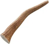 REXIPETS 100% Natural - Elk Antlers for Dogs - Naturally Shed in USA - Long Lasting Chews for Aggressive Chewers - Natural, Real Dog Antler Treats & Toys - Dog Chews - No Odor & No Mess - Large