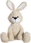 Apricot Lamb Toys Plush Corduroy Rabbit Bunny Stuffed Animal Soft Cuddly Perfect for Child （ Corduroy Bunny,8.5 Inches