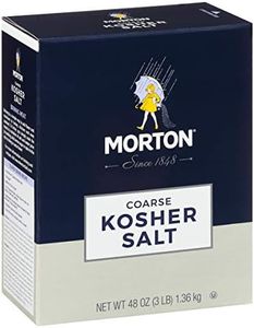 Morton Coarse Kosher Salt, 3 lbs., dark blue