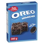 BETTY CROCKER - BROWNIE MIX - Oreo Brownie Mix, 385 Grams Package, Baking Mix, Just Add Water, Tastes Like Homemade, Easy To Bake