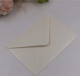 25 PCS Pearl Ivory Envelopes A7 ,5.