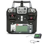 Flysky FS-i6X 10CH 2.4GHz AFHDS 2A RC Transmitter with FS-iA10B Receiver Remote Control for Rc Airplane