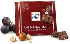 Ritter Sport Rum Trauben Nuss / rum nut grape (3 Bars each 100g) - fresh from Germany