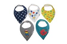 Infancy Dreams Bandana Baby Bibs For New Born Baby - Party Edition (0-12 Months)