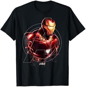 Marvel Avengers Endgame Iron Man Portrait Maglietta