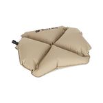 Klymit X Inflatable Camp and Travel Pillow, Recon Coyote-Sand