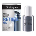 Neutrogena Rapid Wrinkle Repair Retinol Oil With Concentrated Retinol SA, Lightweight Anti-wrinkle Treatment Serum for Deep Wrinkles, 1.0 Fl. Oz, 1 Fluid Ounce