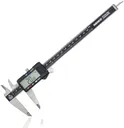 NEIKO 01408A 8” Electronic Digital Caliper Extra Large Display | 0-8 Inches | Inch/Fractions/Millimeter Conversion | Polished Stainless Steel