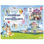 Bluey Repositionable Sticker Pad, Over 165 Bluey Stickers & 5 Play Scenes, Removable Stickers, Jumbo Sticker Pad, Bluey Toys for Kids Ages 3 & Up