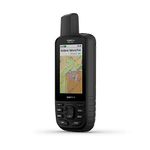 Garmin GPSMAP 66sr, Hiking Handheld with Expanded GNSS and Multi-Band TechnologyHandheld, 3" Color Display (010-02431-00)