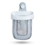 Munchkin Hanging Bath Toy Storage with Quick Drying Mesh, Grey