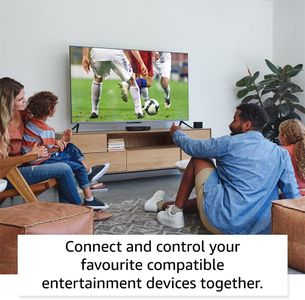 Amazon Fire TV Cube 4K Streaming Media Player – Hands-Free Alexa