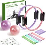 GIFNOL Pilates Ring and Ball Set wi