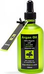 Pure Argan Oil with Lime and Mandarin Essential Oils.100% Organic. 100ml. for Face, Body, Hair.