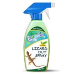Veganie-X Lizard Repellent Spray 220ml | 100% Herbal, Natural, Chemical-Free anti lizard spray | Upto 45 Days Protection from Lizards | Fresh Scent