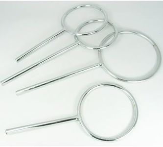 Laboy Set of Close Ring Retort Supports 60mm,80mm,100mm,140mm in Diameter