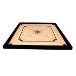 Kalindri Sports Carrom Board Without Coins, Striker (Beige, Small, 20 Inches)