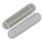 FIEIL 2 Pack Breathable Universal Shoulder Pad, 3D Cushion Air Backpack Strap Pads, for Shoulder Bags, Detachable Shoulder Strap Pad Pads Help Relieve Shoulder Pain(3D Air Cushion-Gray)