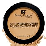 Beauty Forever Matte Pressed Powder, Oil Free & Lightweight, 8gms (05 Amber)