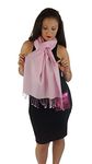 Cashmere Pashmina Group: Solid Pashmina Shawl, Scarf, Wrap & Stole (Large Size)