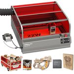 Creality Falcon 2 Pro 22W Enclosed Visual Laser Engraver Cutter Machine with Air Assist, 400 * 415mm Area, with Eye Protection, for DIY Wood, Metal, Fabric, Leather, Acrylic