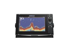 Simrad NSS9 evo3S - 9-inch Multifunction Fish Finder Chartplotter with Preloaded C-MAP US Enhanced Charts,000-15402-001