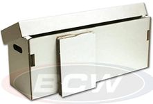 BCW 1-BX-Long-FOLD Long Comic Storage Box-Folded