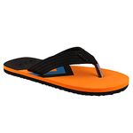 APPE FREE TO BE CASUAL Men Casual Slipper Flipflop Orange 9 UK/India