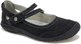 JBU by Jambu Women's Fawn Mary Jane Flat, Black, 7