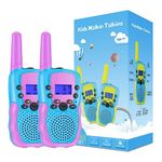 Selieve Toys for 3-12 Year Old Boys Girls, Walkie Talkies for Kids 22 Channels 2 Way Radio Toy with Backlit LCD Flashlight, 3 Miles Range for Outside Adventures, Camping, Hiking