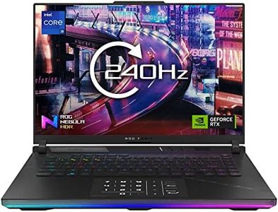 ASUS Laptop ROG Strix SCAR 16 G634JZ 16.0” WQXGA 240Hz 1100nits Mini LED Gaming Laptop (Intel i9-13980HX, NVIDIA GeForce RTX 4080, 32GB RAM, 2TB SSD, Windows 11) Includes ROG HDR Nebula Display