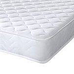 Extreme Comfort Cooltouch Essentials White 18cms Deep Spring Value Mattress, 4ft6 Double (4ft6 x 6ft3, 135cm x 190cm)