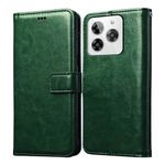 Amazon Brand- Solimo Flip for Lava Yuva 3 4G (Leather_Green)