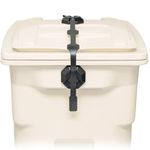 Blazer Brand Strong Strap Stretch Latch The Universal Lid Lock for Outdoor Garbage Cans (Starter Kit)