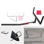 koxuyim Trailer hitches for Truck (2-in-1 Design Work with Pick Up Truck & SUV for Ladder, Rack, Canoe, Kayak, Long Pipes and Lumber) 70231 with Hitch Tightener Anti Rattle Stabilizer