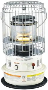 World Marketing of America KW-12 Kero-World Compact Convection Style Kerosene Wick Heater, 10500 BTU