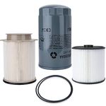 Fuel Filter 6.7 Cummins Diesel 68436631AA 68157291AA 5083285AA Fuel Filter Water Separator and Oil Filter Set for 2019-2022 Dodge Ram 2500 3500 4500 5500 6.7L Cummins Diesel