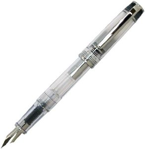 Pilot Prera Iro-Ai Fine-Nib Transparent Black Body Fountain Pen (FPRN-350R-TBF)