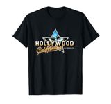 Cool Hollywood Los Angeles California Stars Novelty Graphic T-Shirt