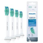 Philips Sonicare Original ProResults Standard Sonic Toothbrush Heads - 4 Pack in White (Model HX6014/07)