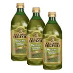 Filippo Berio Organic Extra Virgin Olive Oil 1.5L (Pack of 3)