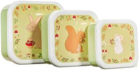 Sass & Belle Garden Friends Lunch Boxes - Set of 3