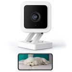 WYZE Cam v3 Baby Monitor with Camera and Audio, UK 3Pin Plug, Home Security Camera for Pet Dogs & Cats Nanny Elderly Monitoring, Works with Google Home IFTTT