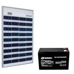 Agriansh ECO10KV Solar Jhatka Machine Full Set 50 Acre Capacity with 20w Solar Panel and 12v dc Battery Zatka machine full kit